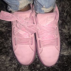 pink puma shoes